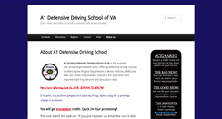 Desktop Screenshot of defensivedrivingva.com